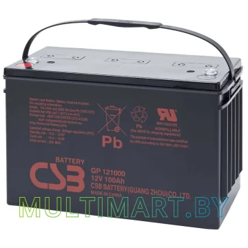 Аккумулятор для ИБП CSB GP121000 (12В/100 А·ч)